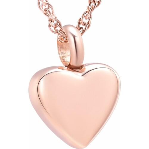 Cremation Jewelry for Ashes, Locket Funeral Urns Keepsake Memorial Gift , Small Heart Cremation Pendant Necklace for Pet/Women
