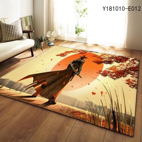 Soft Carpets For Living Room Bedroom RugsJapanese comic style Area Rug Home Carpet Floor Door Mat Decoartive tapete parlor