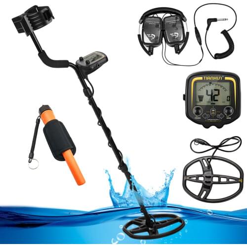 NEW TX-850 Metal Detector Professional Underground Depth Metal Detector With Headphones Gold Treasure Detector Hunter Pinpointer