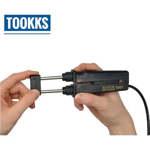 Orginal AOYUE T001 950/950+ Electrical SMD Tweezers IC soldering station for BGA SMD Repairing Solution Tool