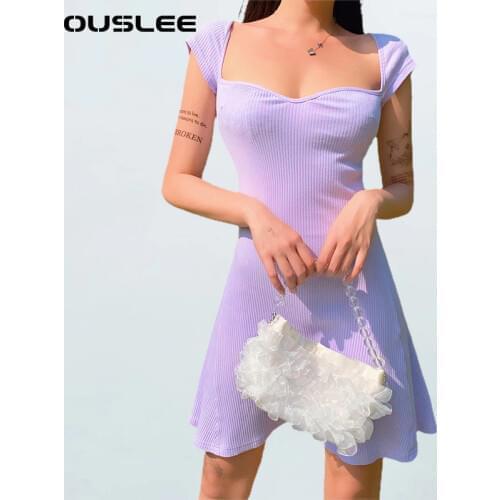 OUSLEE Fashion Denim Dresses