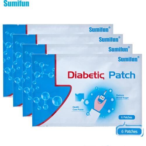 Sumifun 24/30Pcs Diabetic Patch Chinese Herbal Stabilizes Blood Sugar Level Lower Blood Glucose Sugar Balance Medical Plaster