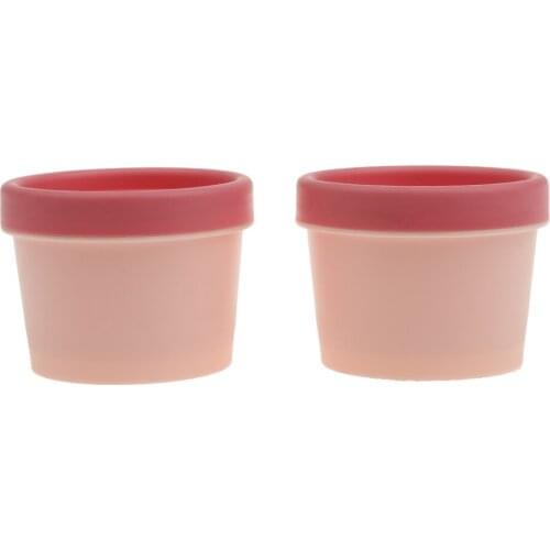 2pcs 100g Empty Makeup Cosmetic Cream Jar Pot Facial Mask Container DIY Tool