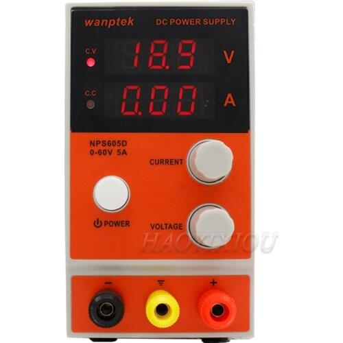 Wanptek NPS605D adjustable dc power supply Variable Regulated the power modul Digital switching DC power supply