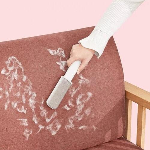 Cleaning Brush Pet Hair Remover Double Head Design Anti-slip Heat-resistance Skin-friendly Pet Hair Removal Brush for Dog