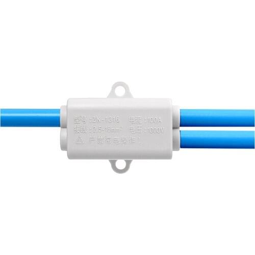 1 To 3 Parallel Splitter Large Current Butt Joint Connector 16 Square 1 In 2 Out High Power Wiring Terminal