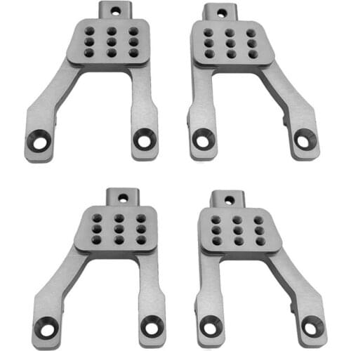 4PCS Metal Front & Rear Shock Towers Mount for MN86 MN86S MN86K MN86KS MNG500 1/12 RC Crawler Car Upgrade Parts