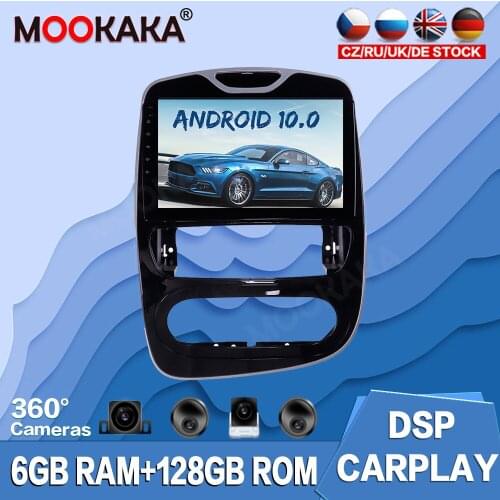 Android 10.0 128G For Renault Clio 2016-2018 Car Multimedia Player Radio GPS Navigation Auto Stereo Recorder Head Unit Audio
