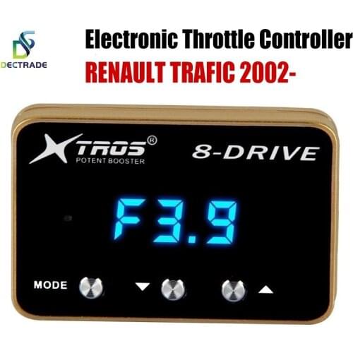 Dectrade Car Electronic Throttle Controller Racing Accelerator Potent Booster For Renault Trafic 2002- Tuning Parts 8 Drive