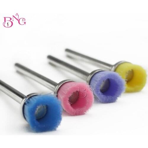BNG 1pcs Nail Drill Bit Clean Brush Electric Machine Files Professional Manicure Dust Brusher Cleaning Drills Accessories