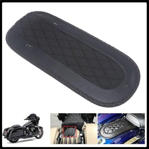 Motorcycle Black Rear Fender Bib Cover For Harley Touring Electra Glide Road King 2008-2017 2018 2019 2016 2015 For Solo Seat