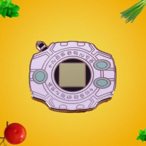 Digimon Digidestined Digital Monsters Taichi Digivice Enamel pin Retro Nostalgia 90s Anime and Cartoon Cosplay jewelry brooch