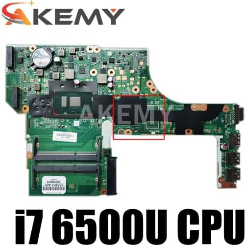 DA0X63MB6H1 DAX63CMB6C0 For HP ProBook 470 450 G3 notebook motherboard CPU i7 6500U 100% test work 830932-601