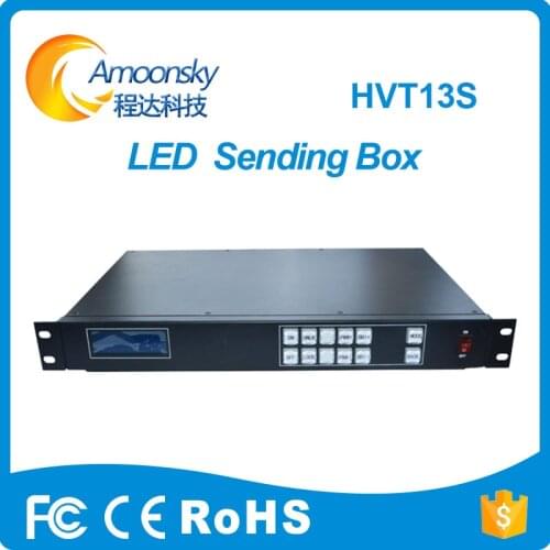 Dbstar hvt13s support brightness adjustment 4 network port sending box for full color led video wall display