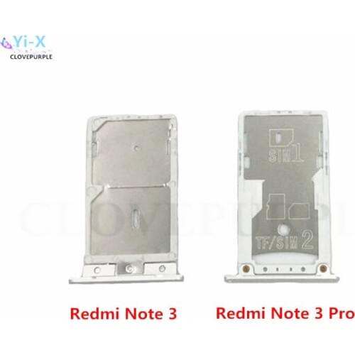 For Xiaomi Redmi Note 3/ Redmi Note3 Pro SIM Crad Tray Holder Socket Slot Holder Replacement Parts