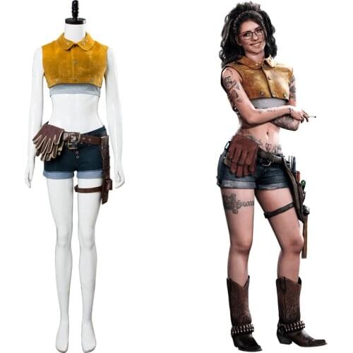 DMC Cosplay Nico Costume Game DMC 5 Uniform Full Set Outfit Adult Halloween Carnival Cosplay Women Girls Role Play Costume