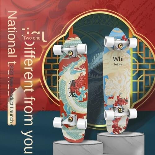 2021Land Surfboard Beginner Surfboard Exercise Brush Street Big Fish Board Walking Skateboard Longboard Penny Board For Beginner