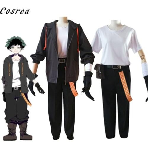 Anime Boku No Hero Academia izuku midoriya Cosplay Coat T-shirt Pants Suits My Hero Academia Costumes For Women and Mens