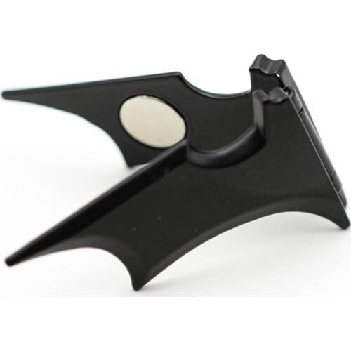 Mens Stainless Steel Bat Slim ID Cash Money Clip Holder Magnetic ID Holder Wallet for Men Women Wallets for Men Small wallet