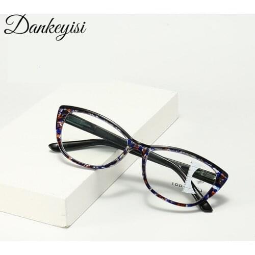 DANKEYISI Men Women Reading Glasses Designer Farsighted Vision Glasses For Hyperopia Myopic Lens Eyeglasses Anti Blue Glasses