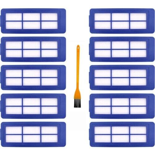 Filter Replacement for Eufy Robovac 11S Max 15C Max 30C Max G30 Edge Robotic Vacuums with Cleaning Brush