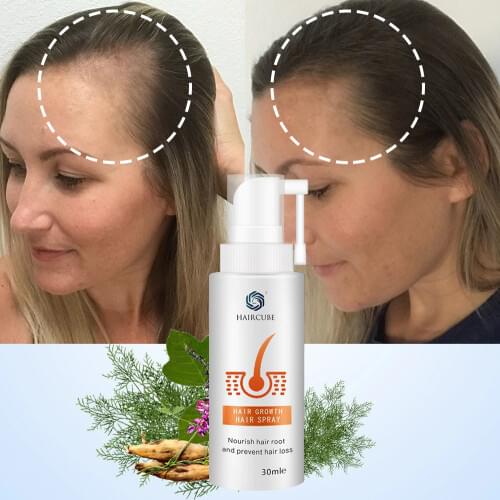 Dropshipping HAIRCUBE Anti Hair Loss Spray for Fast Hair Growth Products Men Woman Hair Growth Essential Oil Liquid Essence