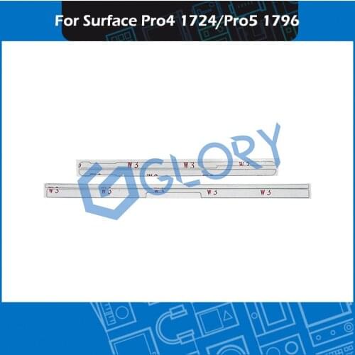 10set/Lot LCD Screen Sticker Kit for Surface Pro4 1724 Pro5 1796 Pro3 1631 Display Screen Tape Adhesive Stripe Paper set