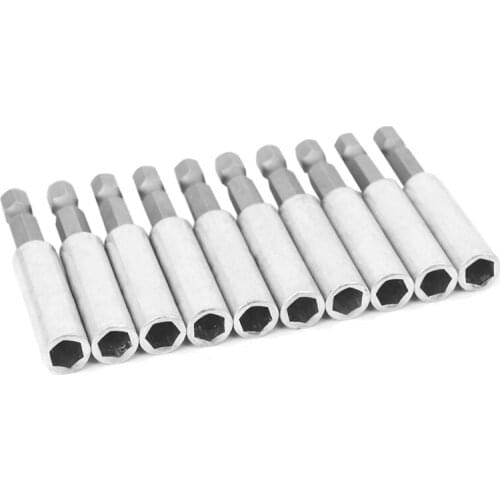 10X Magnetic Extension Socket Drill Bit Holder 1/4Inch Hex Power Screwdriver Tools Promotion