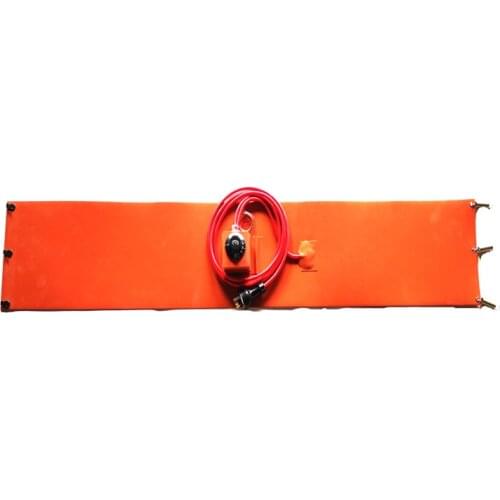 200*1170*1.5mm 100V 300W LP gas tank heater Silicone Rubber Heater dial thermostat on pad 2000mm lead wire with 3pins plug