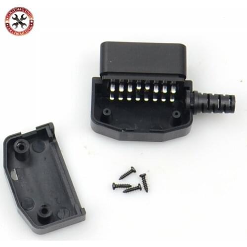 2021 New Arrival Car Diagnostic-tool 16pin Female Plug 16 Pin OBD2 Cable Terminal Connector Plug OBD Female
