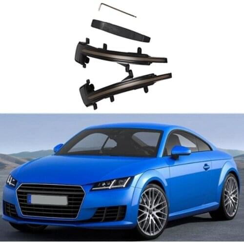 Car Sequential LED Side Mirror Blink Turn Signal Light For- TT TTS 2006-2014 R8 8J0949101