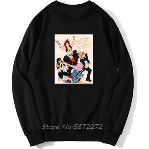 Memesquad 2k18 Hoodie Bnha Mina Ashido Bakugo Katsuki Denki Kaminari Sero Hanta Kirishima Eijirou Boku No Hero Academia Hoodies