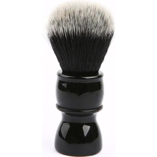 Men Shaving Tool 26mm Synthetic Hair Knot Barber Accessories Resin Handle Beard Brushes