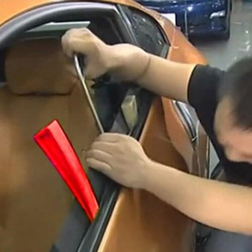 Window Curved Wedge Paintless Dent Repair Tools Plastic Car Door Wedge Tool Dent Removal Tool for Repairing Auto Car Body