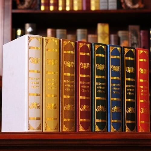 8PC book European count simulation false photography props model false box decoration Book
