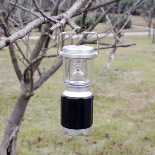 YUPARD Free Shipping 7 LED Camping tent Light camp Lamp Portable lamps lantern 4 AA battery outdoor sport fishing