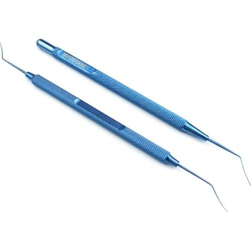 Ophthalmic Hook Titanium Semi-sharp Tip Repositor Synechiae Spatula Eye Tools