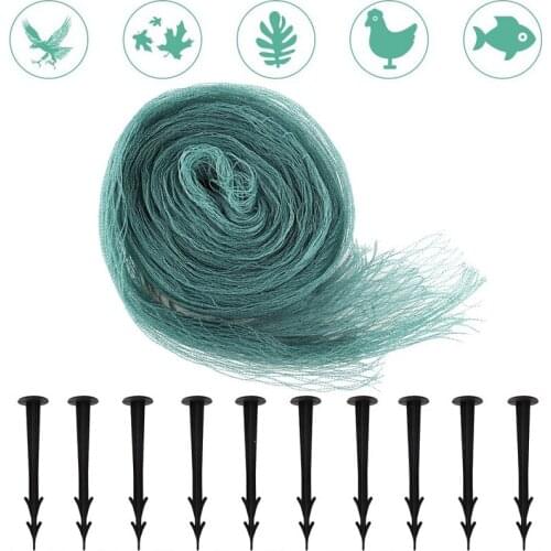 Grid 2cm 2mx3m Anti-falling Safety Net Pond Pool Fish Protective Nettings Vegetables Flowers Fruit Trees Prevent Destroyed Cover