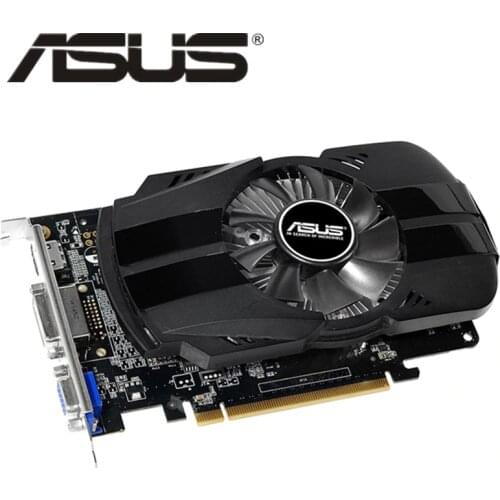 ASUS GTX 750 Ti 2GB Graphics Video Card GPU Nvidia GTX750 750Ti Cards PUBG Computer Screen Game Desktop Map VGA Videocard DVI
