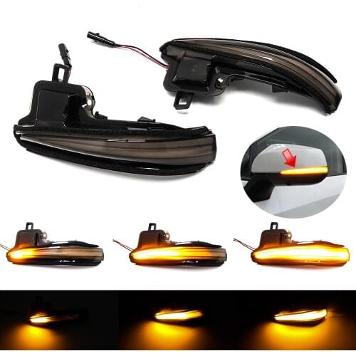 For Toyota Sienna XL40 2021 Side Wing Rearview Mirror LED Dynamic Turn Signal Light Sequential Indicator Lamp Car Accessories