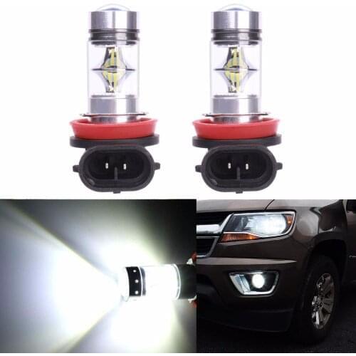 2X H8 H11 9005 HB3 9006 HB4 H10 H16JP creeleds VOITURE PHARE BROUILLARD AMPOULES BLANCHES CANBUS ERREUR GRATUIT 20*3535 SMD LED