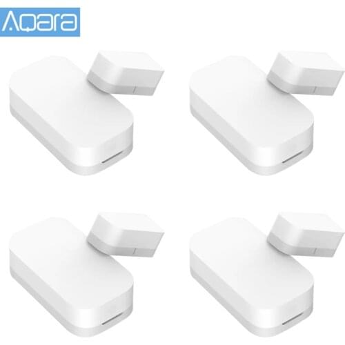 1-4pcs Aqara Door Window Sensor Zigbee Wireless Connection Smart Door Sensor Work With Mi Home APP for Xiaomi Mijia Smart Home