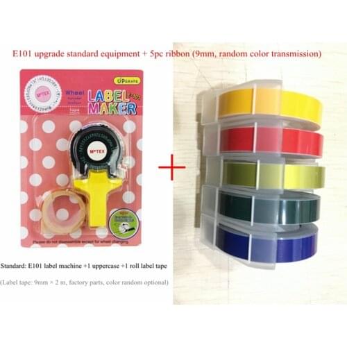 E-101 Manual mini label printer self-adhesive printer DIY print Hand account decoration Self adhesive tape, office gift labeler