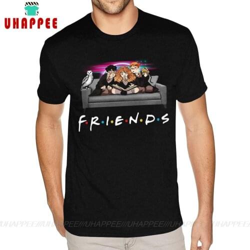 Friends Funny Potter Family Witch T-shirts XXXL Males Custom T Shirt