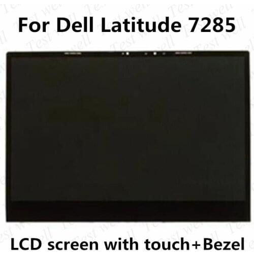 Original 12.3" Touch Screen LED LCD Screen Display Monitor Panel Assembly LQ123Z1JX31 For Dell Latitude 7285 Laptop Replacement