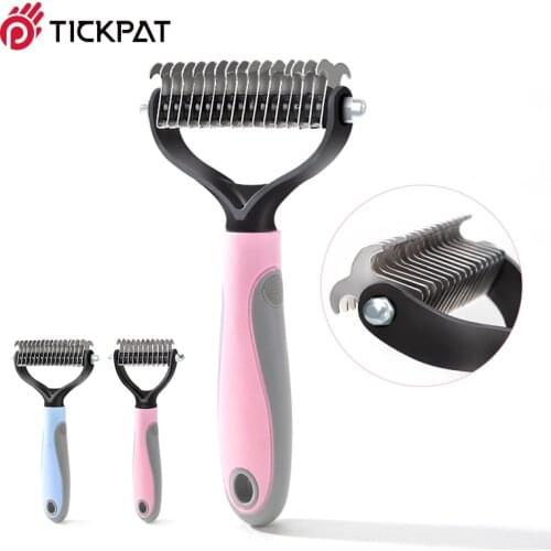 Removal Comb for Dogs Cat Pet Fur Knot Cutter Pet Cat Hair Brush One/Double Side Pet Products Dog Grooming Shedding Tools