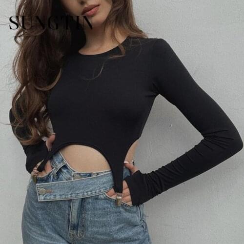 Женские укороченные футболки Sungtin China At AliExpress