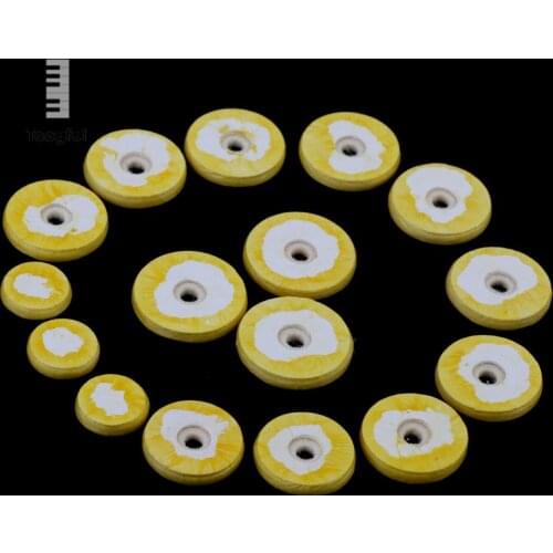 Tooyful Excellence16Stks Dicht Gat Lederen Standard Size Flute Pad Set Mat Muziekinstrumenten Onderdelen Woodwind Acce Wholesale