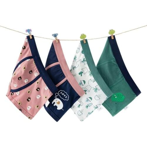 2Pcs Lot 2 To 14 Years Boys Underwear Boxer Elephant Dinosaur Design Kids Cotton Briefs Childrens Panties Soft Shorts ZL89