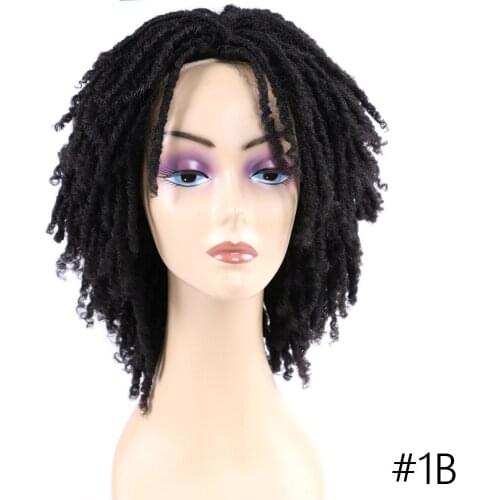 Boymia Fiber Wig Dirty Braid Dreadlock wigs Blast Synthetic Hair Braid Wigs